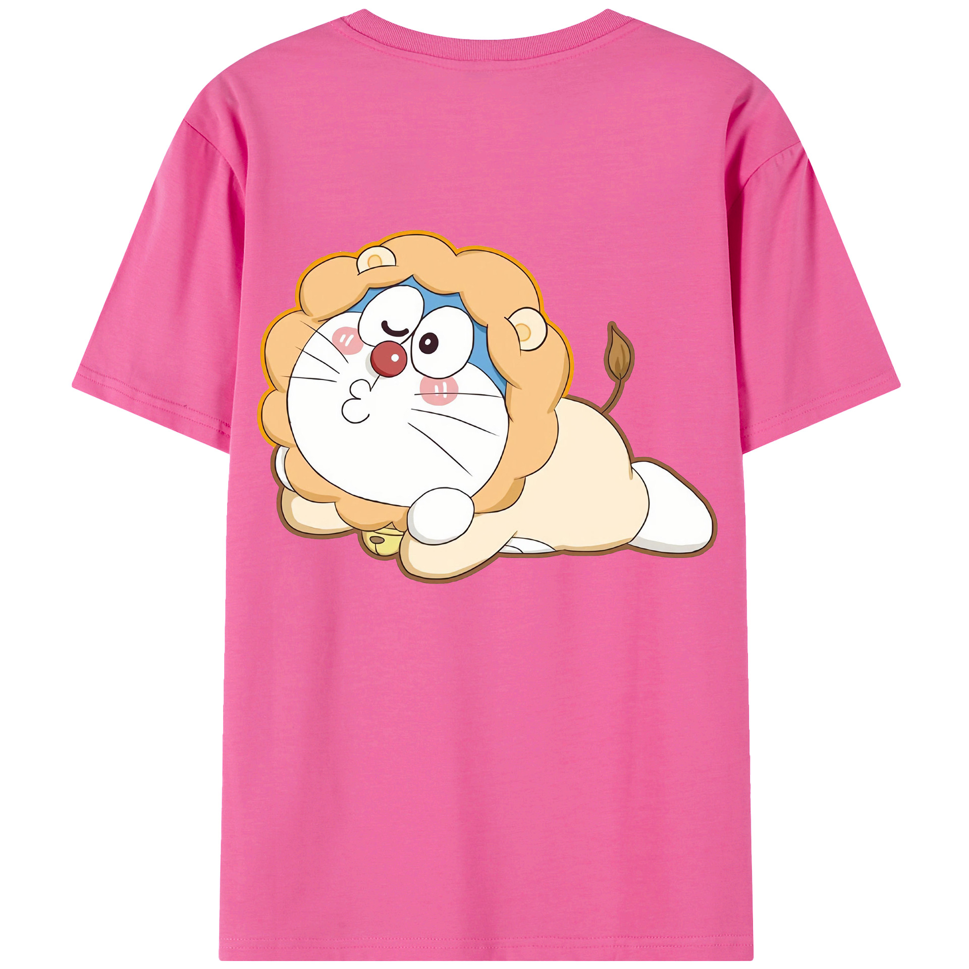 （画像用） ドラえもん Doraemon レディース半袖Tシャツ(バックプリント)